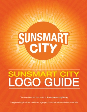 SunSmart City Logo guide